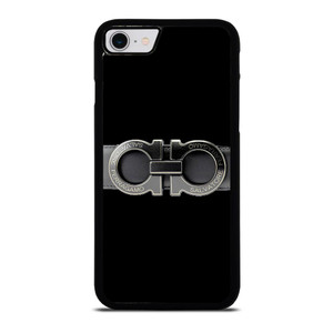 SALVATORE FERRAGAMO BELT BLACK iPhone SE 2022 Case