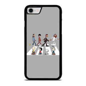 SNOOPY CHARLIE BROWN CROSS iPhone SE 2022 Case