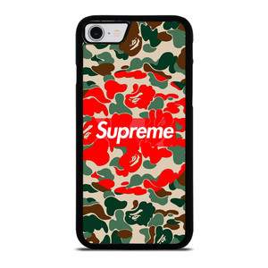 SUPREME BAPE CAMO iPhone SE 2022 Case