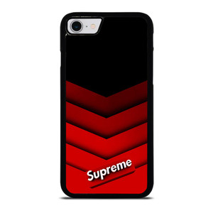 SUPREME RED PATTERN iPhone SE 2022 Case