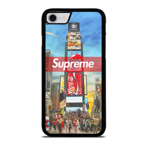 SUPREME TIME SQUARE iPhone SE 2022 Case
