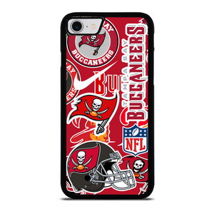 TAMPA BAY BUCCANEERS NFL STICKER BOMB iPhone SE 2022 Case