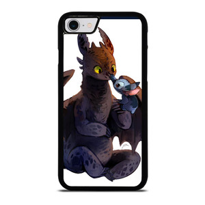TOOTHLESS AND STITCH CARTOON 2 iPhone SE 2022 Case