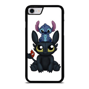 TOOTHLESS AND STITCH CARTOON iPhone SE 2022 Case
