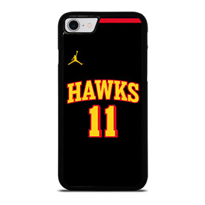 TRAE YOUNG ATLANTA HAWKS BLACK iPhone SE 2022 Case