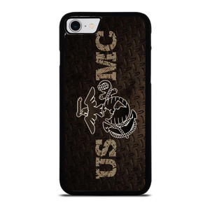 UNITED STATED MARINE CORPS METAL LOGO iPhone SE 2022 Case