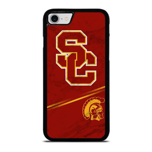 USC TROJANS RUSTY MARBLE iPhone SE 2022 Case
