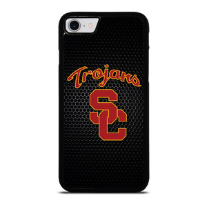 USC TROJANS RUSTY METAL LOGO iPhone SE 2022 Case