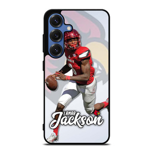 LAMAR JACKSON LOUISVILLE CARDINALS Samsung Galaxy S25 Case LAMAR JACKSON LOUISVILLE CARDINALS Samsung Galaxy S25 Case