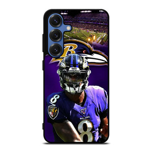 LAMAR JACKSON RAVENS BALTIMORE Samsung Galaxy S25 Case