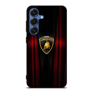 LAMBORGHINI RED CARBON Samsung Galaxy S25 Case LAMBORGHINI RED CARBON Samsung Galaxy S25 Case