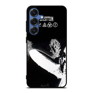LED ZEPPELIN BLACK WHITE LOGO Samsung Galaxy S25 Case LED ZEPPELIN BLACK WHITE LOGO Samsung Galaxy S25 Case