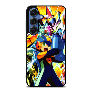 MEGA MAN BATTLE NETWORK GAMES Samsung Galaxy S25 Case MEGA MAN BATTLE NETWORK GAMES Samsung Galaxy S25 Case