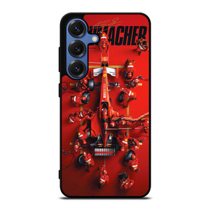MICHAEL SCHUMACHER PIT STOP Samsung Galaxy S25 Case
