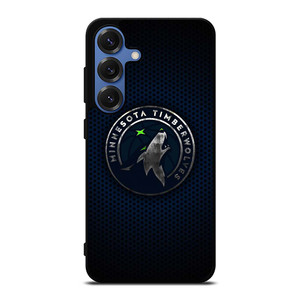 MINNESOTA TIMBERWOLVES BLUE CARBON Samsung Galaxy S25 Case MINNESOTA TIMBERWOLVES BLUE CARBON Samsung Galaxy S25 Case