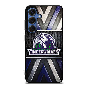MINNESOTA TIMBERWOLVES METAL SYMBOL Samsung Galaxy S25 Case MINNESOTA TIMBERWOLVES METAL SYMBOL Samsung Galaxy S25 Case