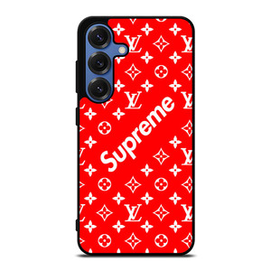 NEW SUPREME RED PATTERN Samsung Galaxy S25 Case NEW SUPREME RED PATTERN Samsung Galaxy S25 Case