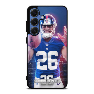 NEW YORK GIANTS SAQUON BARKLEY 26 NFL Samsung Galaxy S25 Case NEW YORK GIANTS SAQUON BARKLEY 26 NFL Samsung Galaxy S25 Case