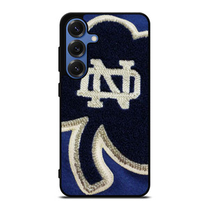 NOTRE DAME BLUE SHAMROCK LOGO Samsung Galaxy S25 Case