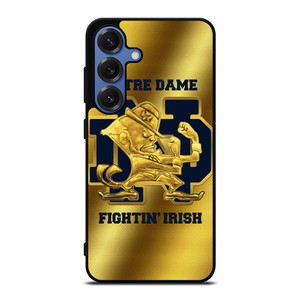 NOTRE DAME GOLD EMBLEM Samsung Galaxy S25 Case NOTRE DAME GOLD EMBLEM Samsung Galaxy S25 Case