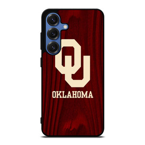 OKLAHOMA SOONERS WOODEN LOGO Samsung Galaxy S25 Case OKLAHOMA SOONERS WOODEN LOGO Samsung Galaxy S25 Case