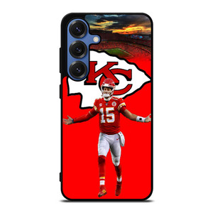 PATRICK MAHOMES KC CHIEFS LOGO Samsung Galaxy S25 Case