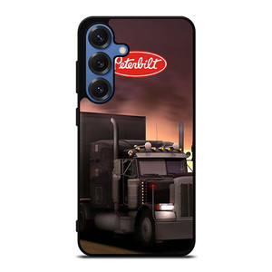 PETERBILT BLACK TRUCK Samsung Galaxy S25 Case