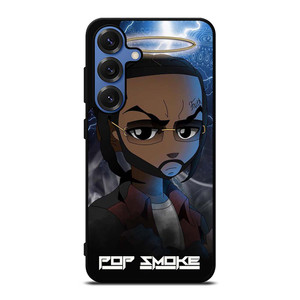 POP SMOKE RAPPER CARTOON LOGO Samsung Galaxy S25 Case POP SMOKE RAPPER CARTOON LOGO Samsung Galaxy S25 Case