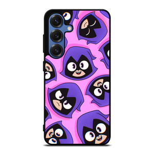 RAVEN TEEN TITANS GO PATTERN Samsung Galaxy S25 Case