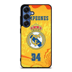 REAL MADRID CF CAMPEONES 34 Samsung Galaxy S25 Case