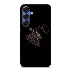 ROYAL ENFIELD KEY CHAN BLACK LOGO Samsung Galaxy S25 Case