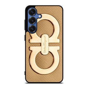 SALVATORE FERRAGAMO GOLD LOGO Samsung Galaxy S25 Case SALVATORE FERRAGAMO GOLD LOGO Samsung Galaxy S25 Case