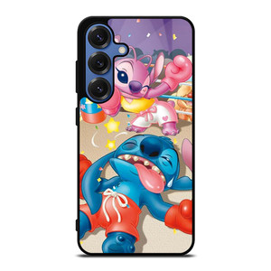 STITCH AND GIRLFRIEND BOXING Samsung Galaxy S25 Case STITCH AND GIRLFRIEND BOXING Samsung Galaxy S25 Case