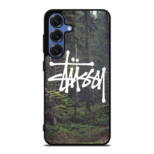 STUSSY SPOOKY FOREST LOGO Samsung Galaxy S25 Case