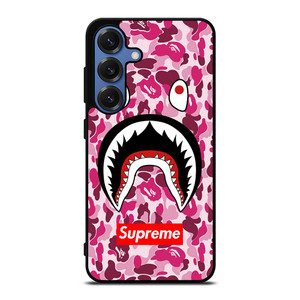 SUPREME BAPE CAMO SHARK Samsung Galaxy S25 Case SUPREME BAPE CAMO SHARK Samsung Galaxy S25 Case