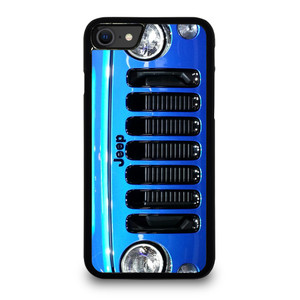 JEEP WRANGLER POLAR FRONT BLUE iPhone SE 2020 Case