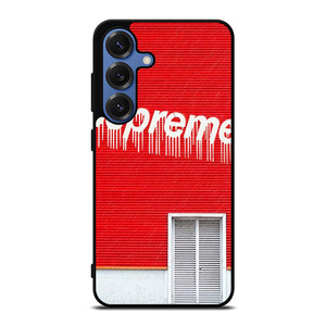 SUPREME MELTED RED HOUSE Samsung Galaxy S25 Case