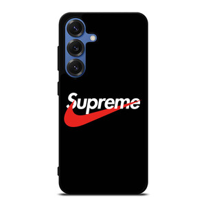 SUPREME X NIKE BLACK LOGO Samsung Galaxy S25 Case SUPREME X NIKE BLACK LOGO Samsung Galaxy S25 Case
