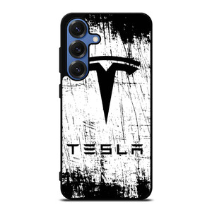 TESLA MOTORS BRUSHED LOGO Samsung Galaxy S25 Case