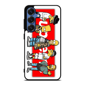THE SIMPSONS SUPREME HYPEBEAST Samsung Galaxy S25 Case