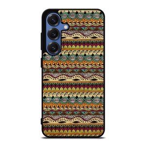 TIBAL PATTERN AZTEC Samsung Galaxy S25 Case