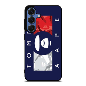 TOMMY HILFIGER BAPE CAMO LOGO Samsung Galaxy S25 Case