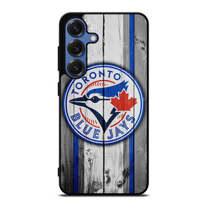TORONTO BLUE JAYS WOODEN LOGO Samsung Galaxy S25 Case TORONTO BLUE JAYS WOODEN LOGO Samsung Galaxy S25 Case