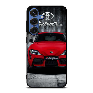 TOYOTA SUPRA RED CAR Samsung Galaxy S25 Case TOYOTA SUPRA RED CAR Samsung Galaxy S25 Case