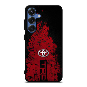 TOYOTA TRD RED CARBON LOGO Samsung Galaxy S25 Case TOYOTA TRD RED CARBON LOGO Samsung Galaxy S25 Case