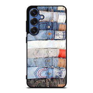 TRUE RELIGION BRAND JEANS COLLAGE Samsung Galaxy S25 Case TRUE RELIGION BRAND JEANS COLLAGE Samsung Galaxy S25 Case