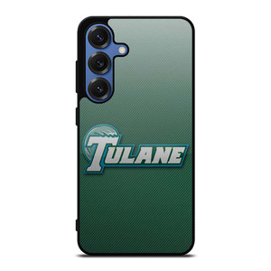 TULANE UNIVERSITY LOGO CARBON Samsung Galaxy S25 Case