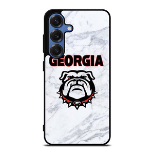 UGA GEORGIA BULLDOGS MARBLE LOGO Samsung Galaxy S25 Case