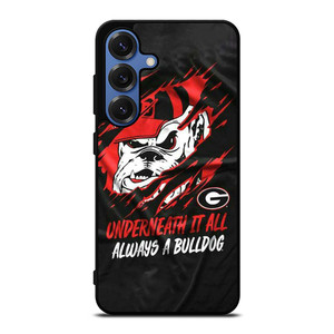 UGA GEORGIA BULLDOGS UNDERNEATH IT ALL Samsung Galaxy S25 Case UGA GEORGIA BULLDOGS UNDERNEATH IT ALL Samsung Galaxy S25 Case