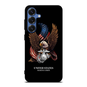 UNITED STATES MARINE CORPS USMC LOGO Samsung Galaxy S25 Case UNITED STATES MARINE CORPS USMC LOGO Samsung Galaxy S25 Case